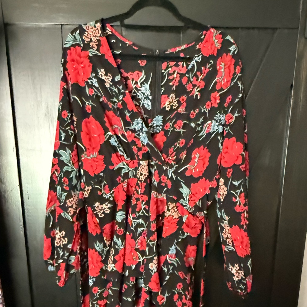 Floral Wrap Romper